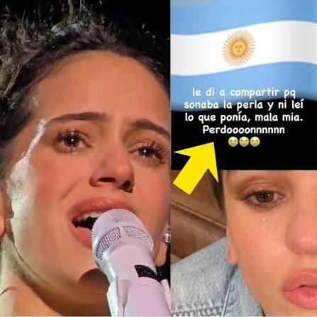 Rosalía eliminó el video que generó polémica con los argentinos y pidió disculpas tras la lluvia de críticas